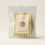 Kiwino in its striped frubbies pouch